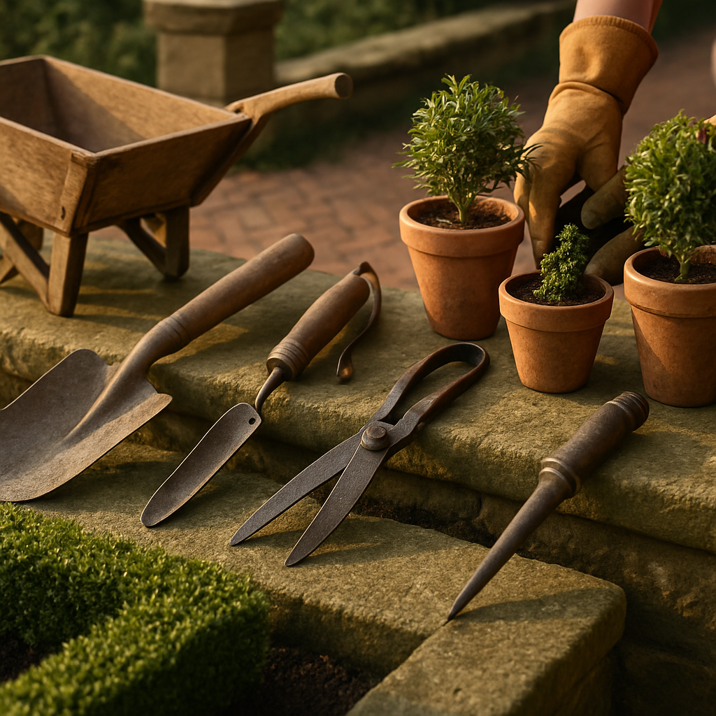 Historische Gartenarchitektur: Werkzeuge & Techniken GK Königshain 1014912b ac8c 4669 97ab 2b00ffa7b260